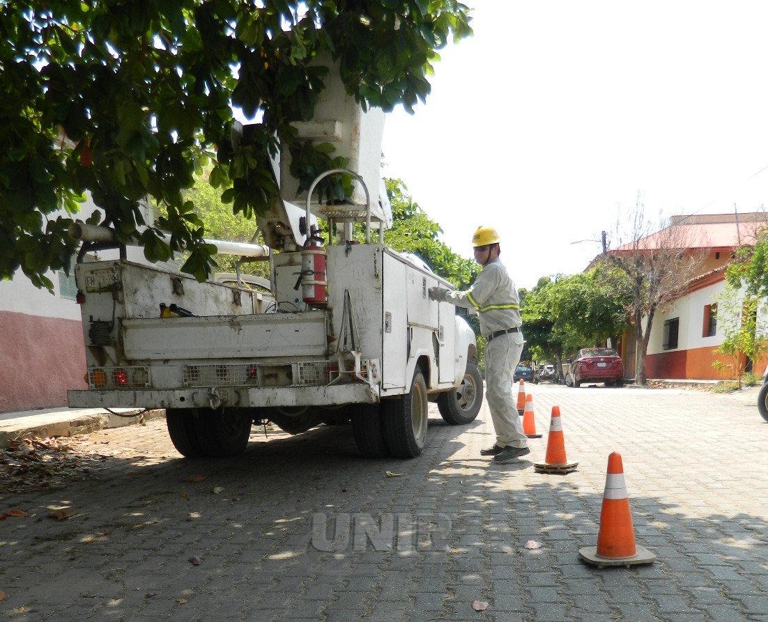 Realizan podas para evitar daños en líneas eléctricas en las lluvias |  Radio Costa 103.9 FM / 780 AM