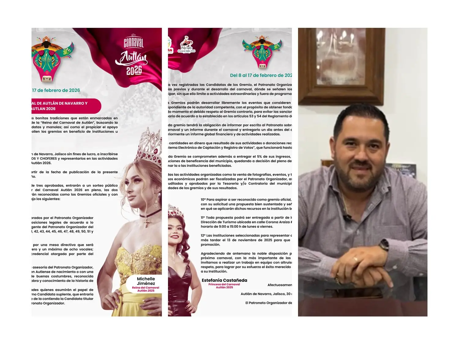 Se abre convocatoria para conformar Gremios con sus candidatas a Reina del Carnaval 2026